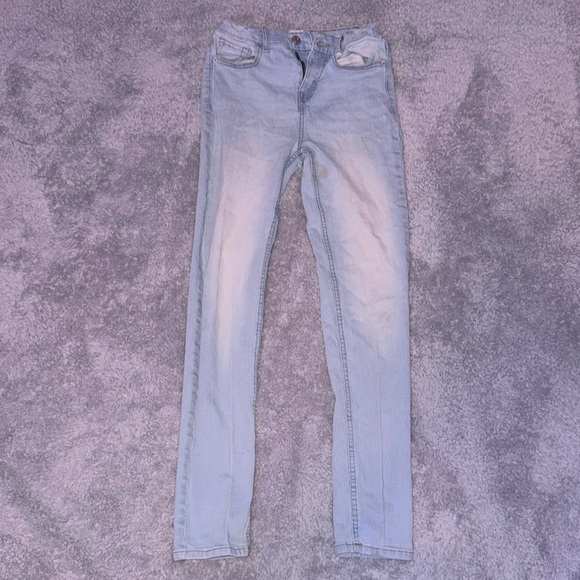 True Craft Other - Stylish light washed denim skinny jeans, youth medium